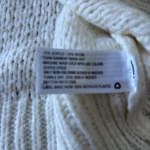 Universal Thread Women Ivory Pullover Sweater XXL New - Picture 7 of 7